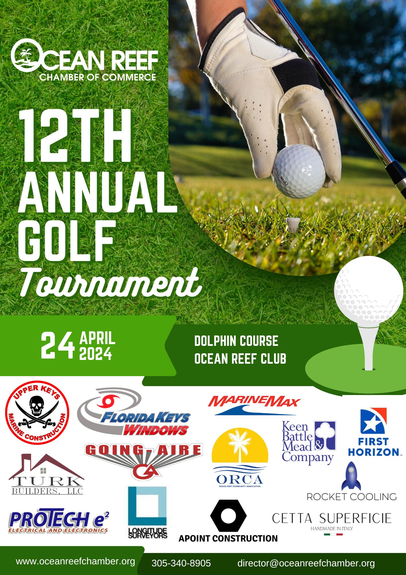 12th Annual Golf Tournament update